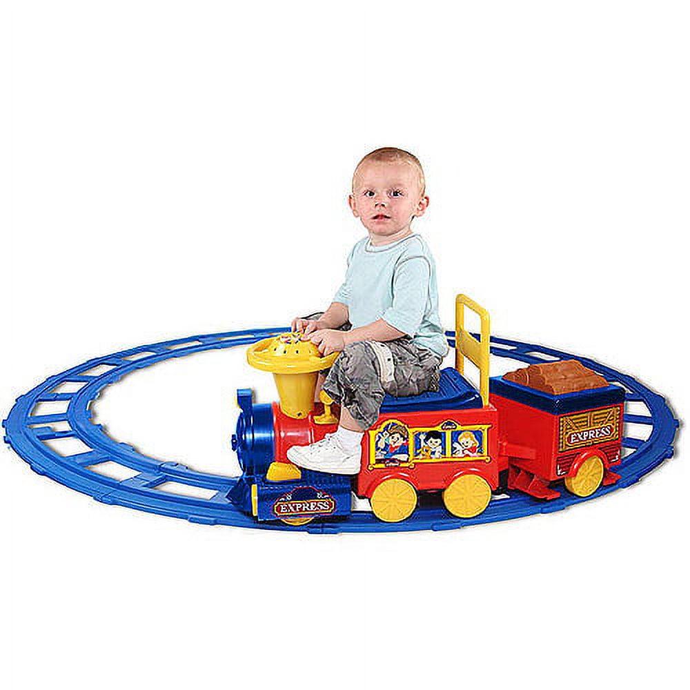 Talking Train 6-Volt Battery-Powered Ride-On