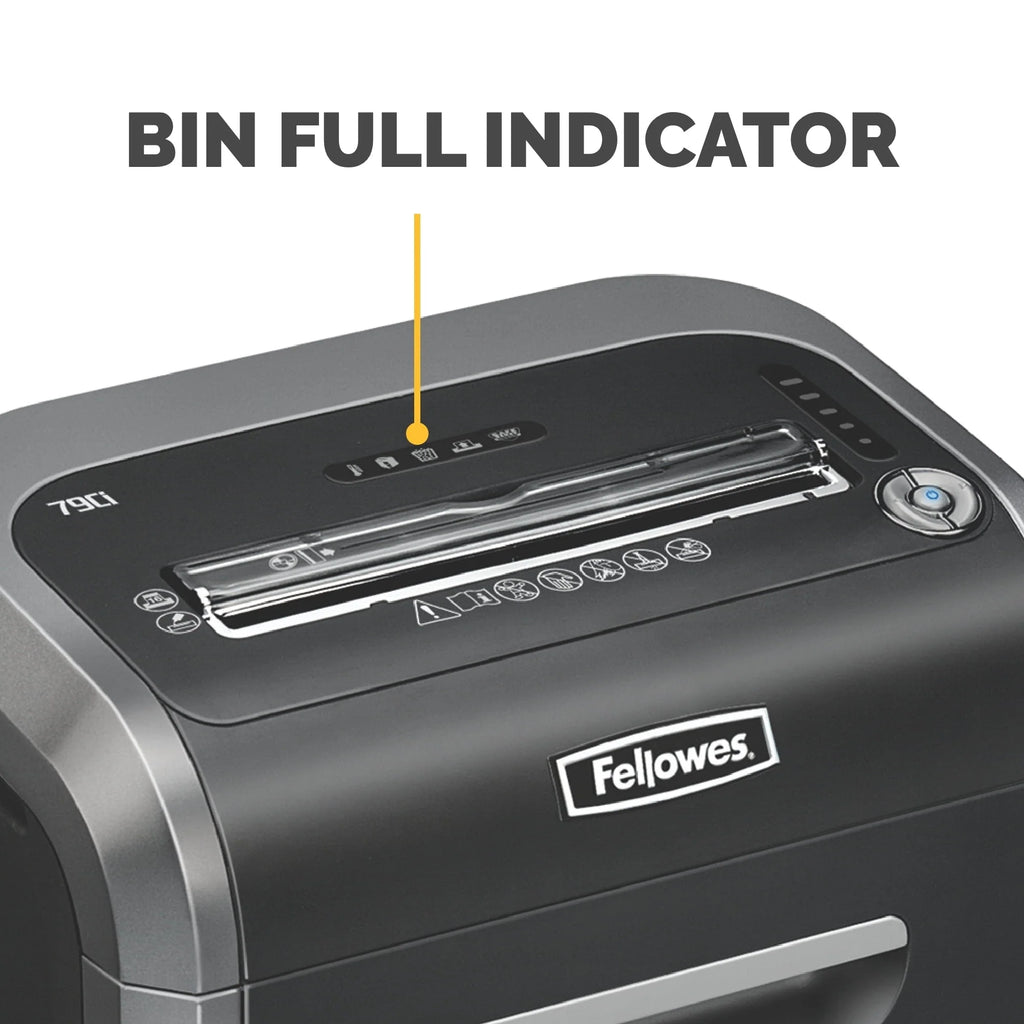 Fellowes Powershred 79Ci 100% Jam Proof Cross-Cut Shredder
