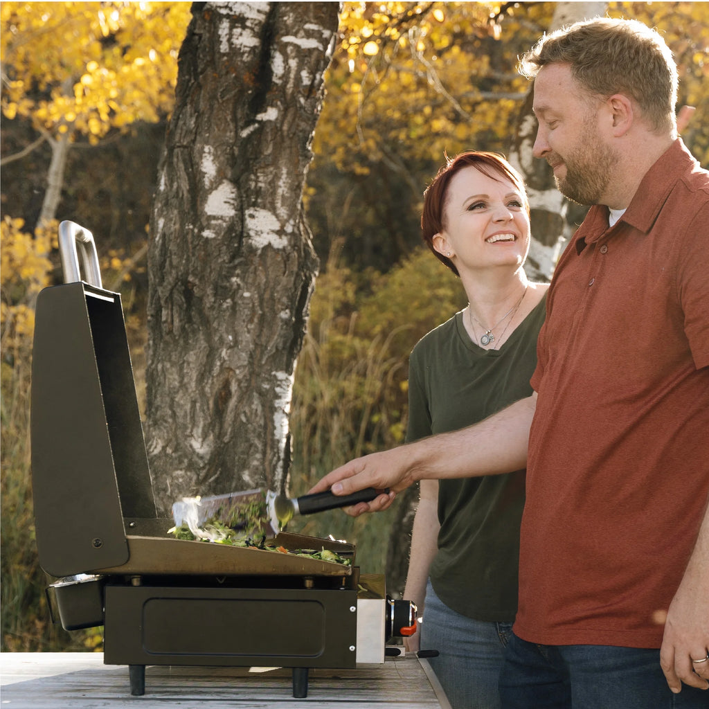 Blackstone 17 Original Tabletop Griddle with Stainless Steel Front Panel