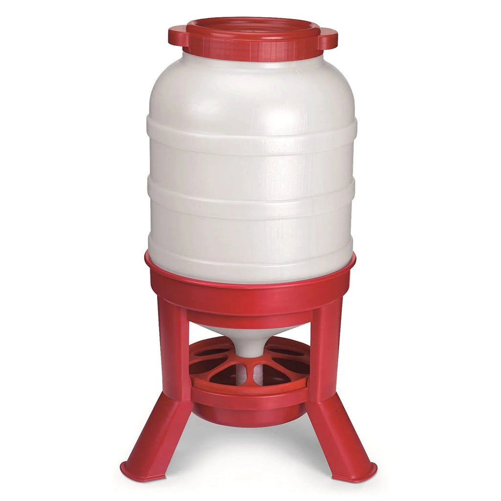 Little Giant Plastic Dome Poultry Feeder 60 Lbs.