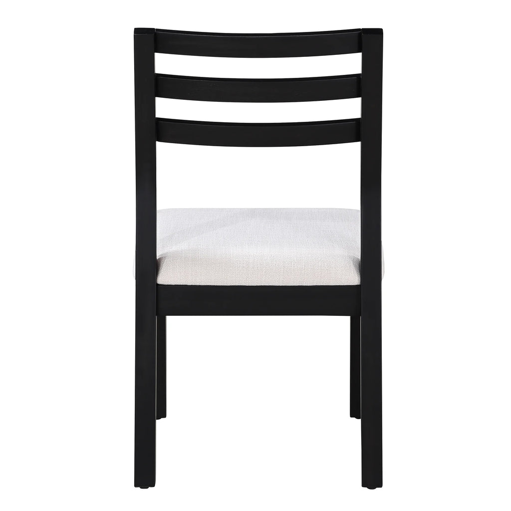 Better Homes & Gardens Ezra Dining Room Chair 2 Pack, Walnut and Cream Fabric Color