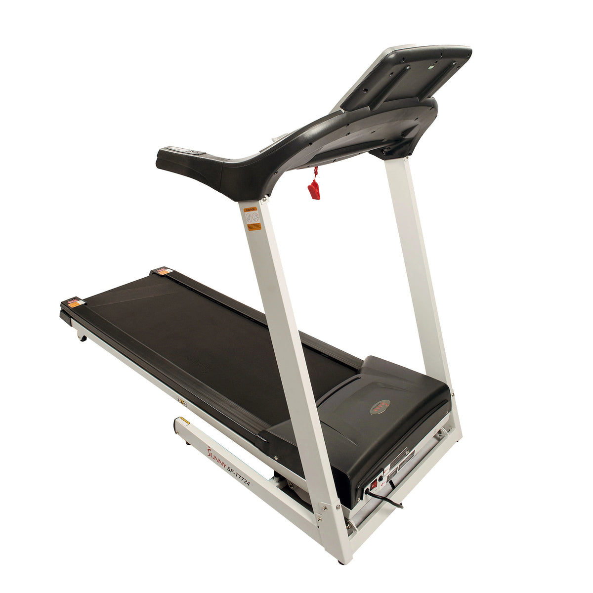 Sunny Health & Fitness Energy Motorized Incline Treadmill, Portable Folding Home Exercise Machine, Walking, Running, SF-T7724