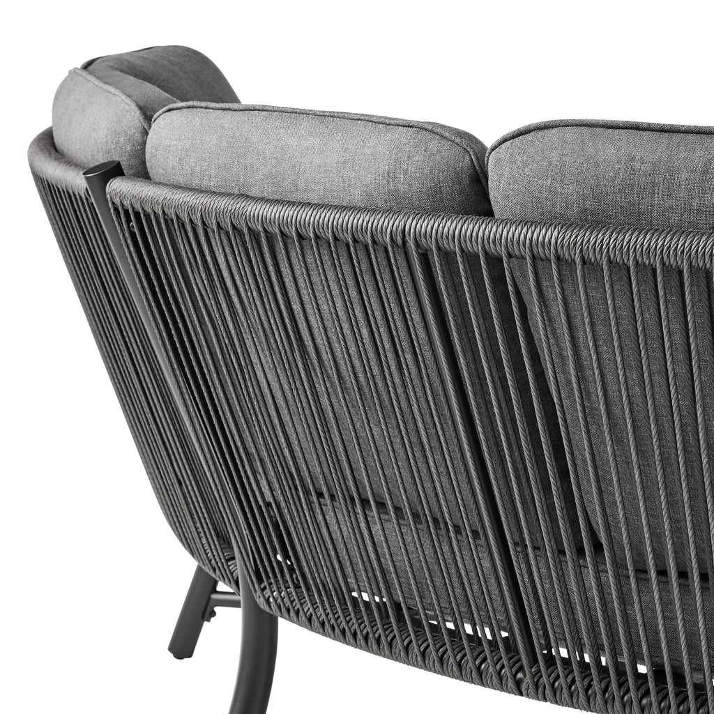 Mainstays Lawson Ridge 3-Piece Curved Sectional Set