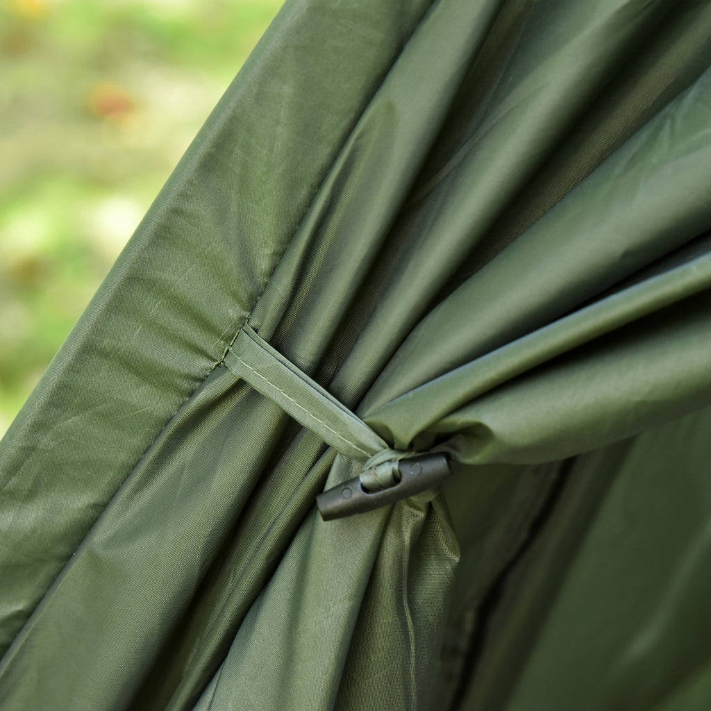 Witaxima 2 Person Elevated Camping Cot Tent Set, Foldable Bed Tent with Air Mattress