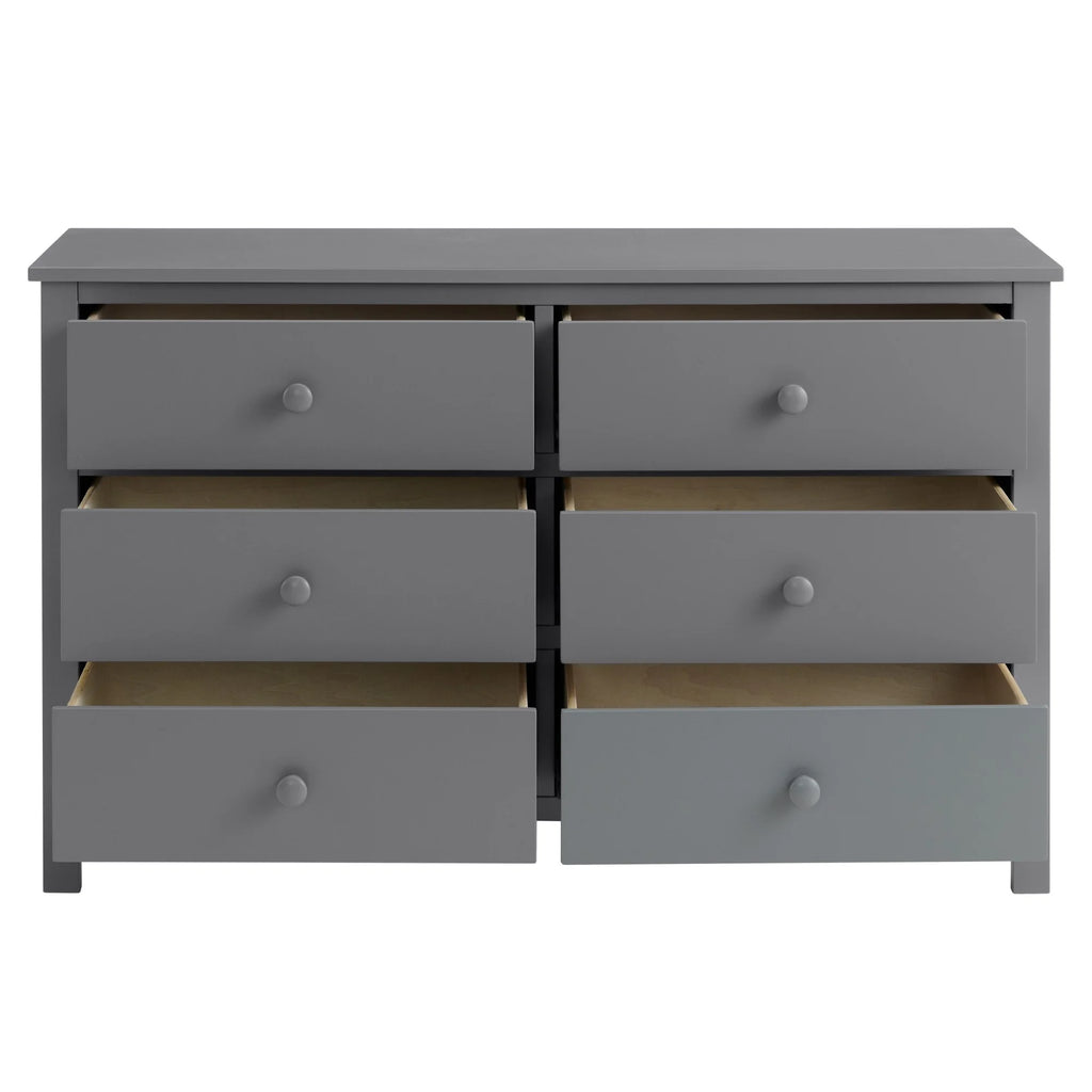 Oxford Baby Universal 6-Drawer Dresser, Snow White