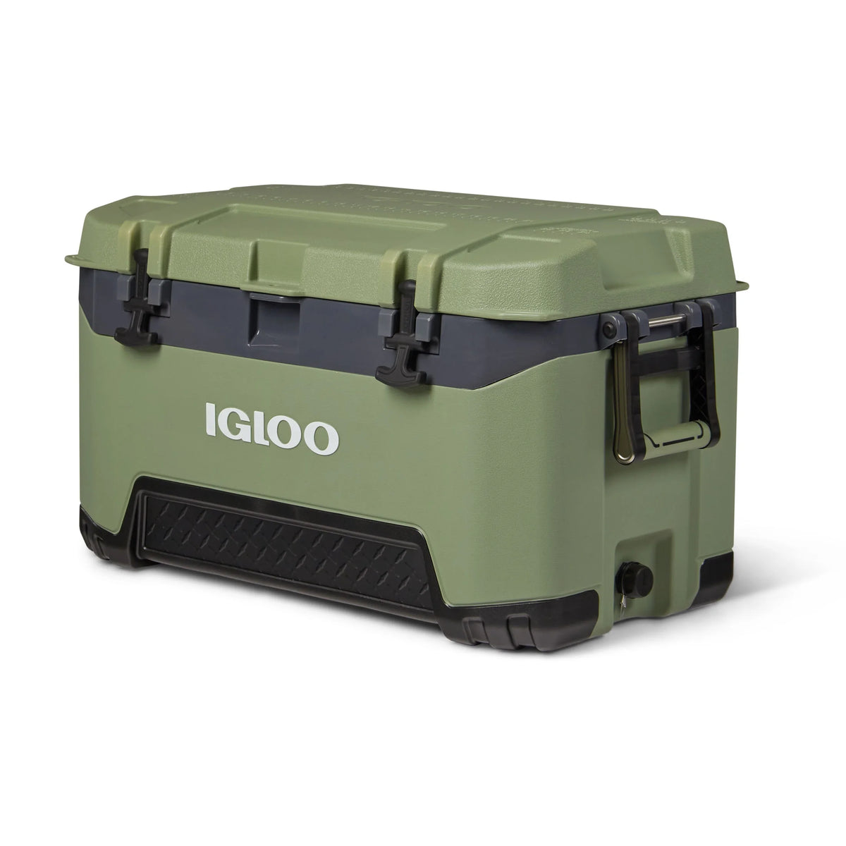 Igloo 72 QT BMX Ice Chest Cooler with Cool Riser Technology, Oil Green
