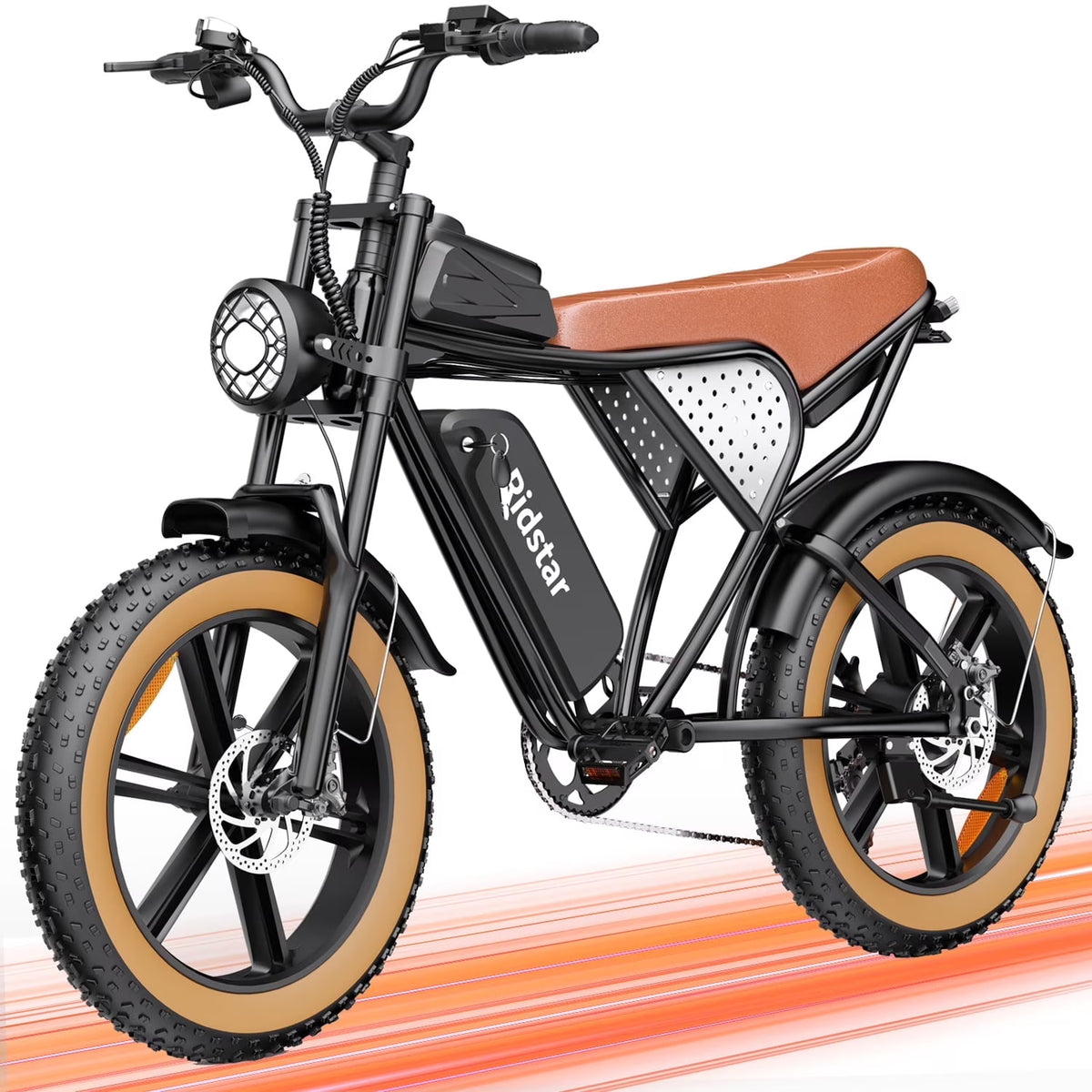 1500W MTB Electric Bicycle 48V 20Ah Removable Battery E-Bike Electric Bike for Adults 20" Fat Tire Electric Motorcycle, Shimano 7 speed Full Suspension Mountain Bike UL2849