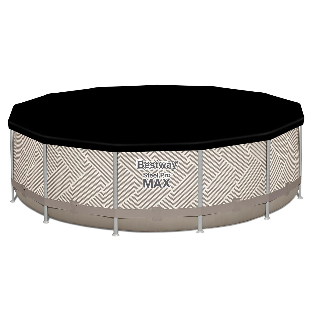 Open Box Bestway Steel Pro MAX 13' x 42" Pool Set with Canopy & Ladder