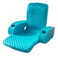 TRC Recreation Baja Folding Armchair Swimming Pool Float, Tropical Teal