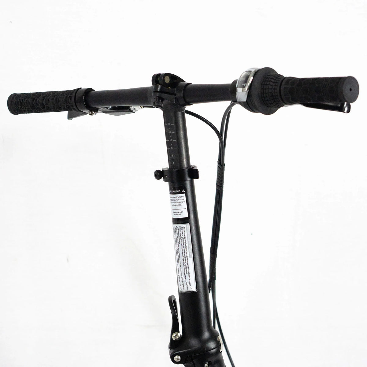 ZiZZO Liberte 8-Speed 20" Wheel, Aluminum Folding Road Bicycle for All Genders, Silver and Red