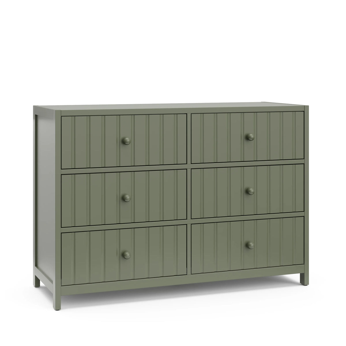 Graco Teddi 6 Drawer Nursery Double Dresser, White