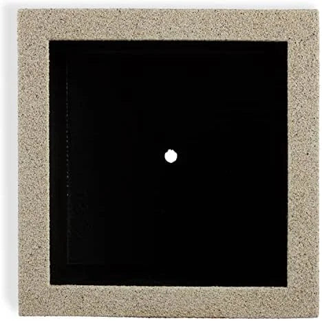 PolyStone Monterray Modern Outdoor/Indoor Square Planter, 23" L x 23" W x 19" H, Lightweight, Heavy Duty, Weather Resistant, Polymer Finish, Commercial Grade and Residential (Concrete Gray)