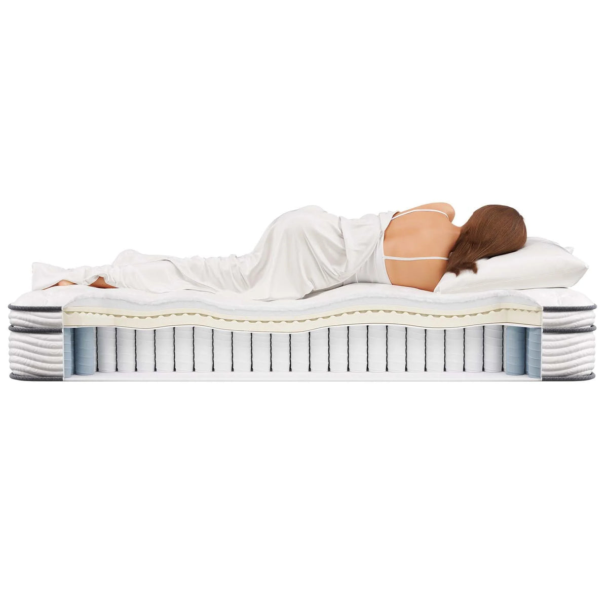 Jenna 10" Twin Innerspring Mattress, Multiple Colors