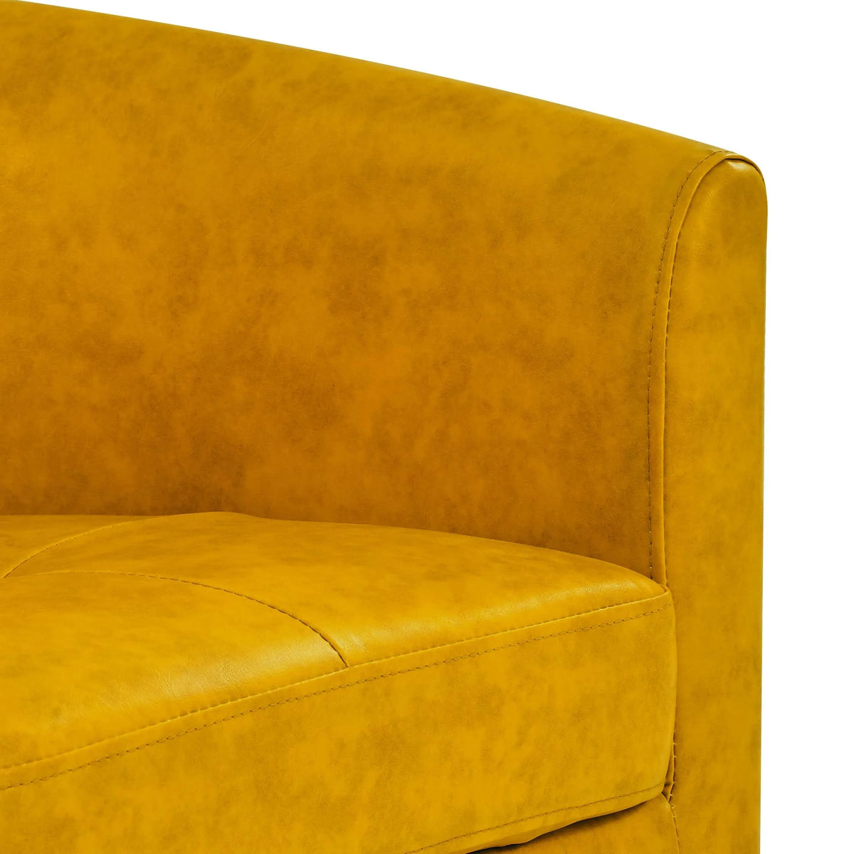 Bonzy Home Velvet Accent Chair with Ottoman for Living Room,Beige
