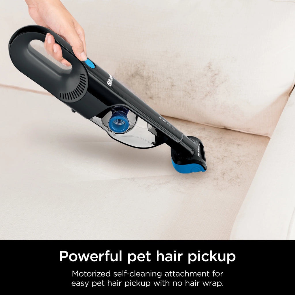 Shark UltraCyclone Cordless Handheld Vacuum, Pet-Friendly, Multi-Surface, Lightweight, with Cleaning Tools, CH950WM Black & Blue