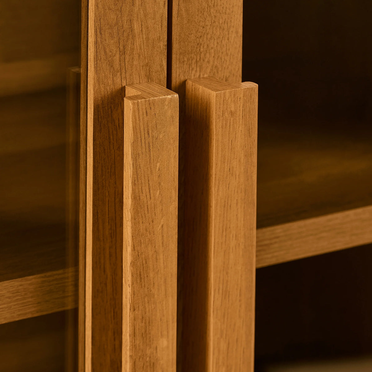 Better Homes & Gardens Ezra TV Stand for TV's up to 70", Light Honey finish