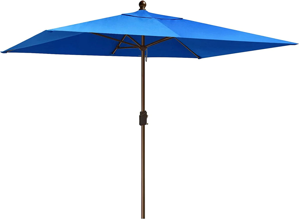 EliteShade Sunumbrella 6x6Ft Square Market Umbrella with Ventilation