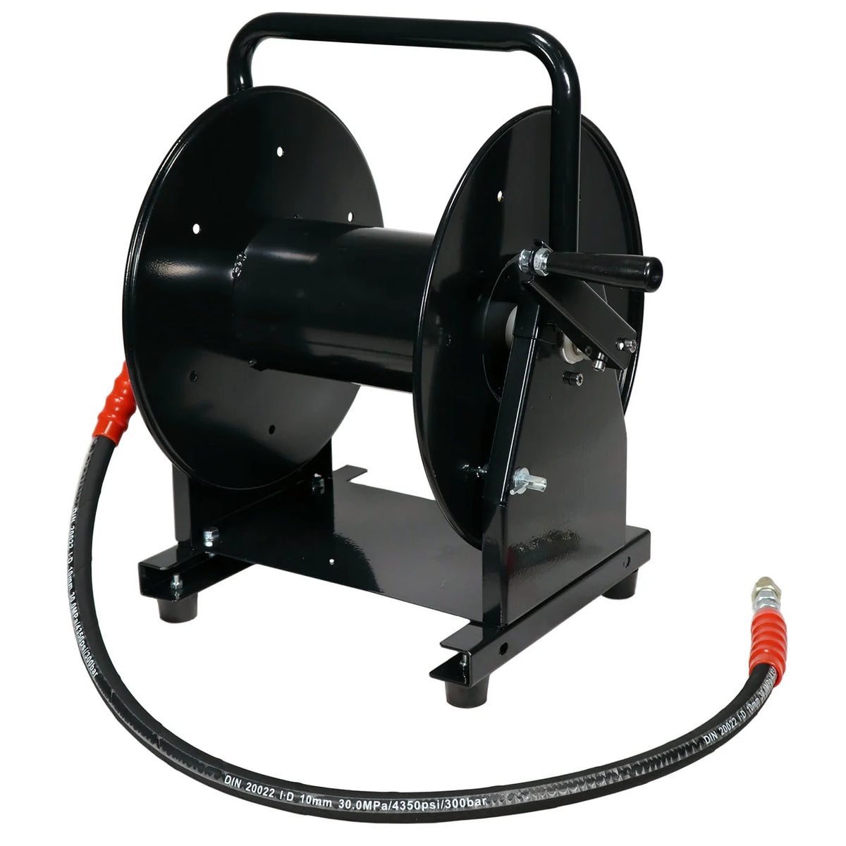 5000 PSI 3/8" x 200' Hose Reel for High Pressure Power Washer and Sewer Jetter
