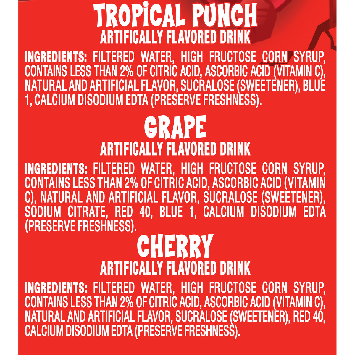 Kool-Aid, Jammers, Variety Pack, 6 fl oz, 40-Count