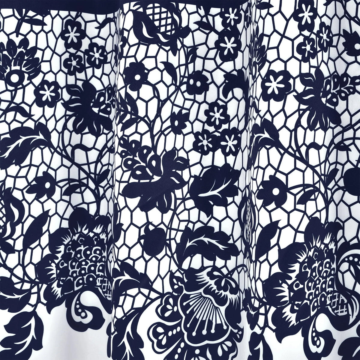 Lush Decor Estate Garden Print Room Darkening Window Curtain Panels Set