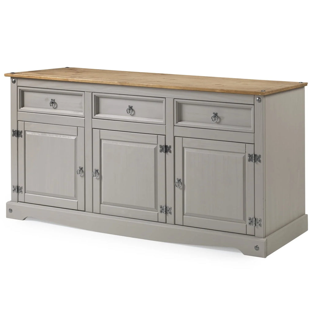 Wood Buffet Sideboard Corona Gray | Furniture Dash COG917