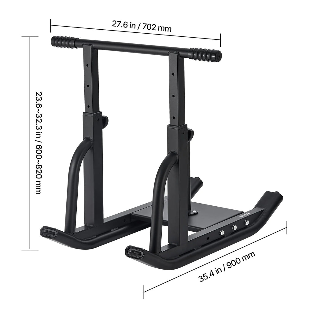 VEVOR Weight Sled, Steel Power Sled, Fitness Training Sleds for Athletic Exercise Speed Improvement, Workout Equipment with Adjustable Height Handle, Compatible with 1/2 in Weight Plates, Black