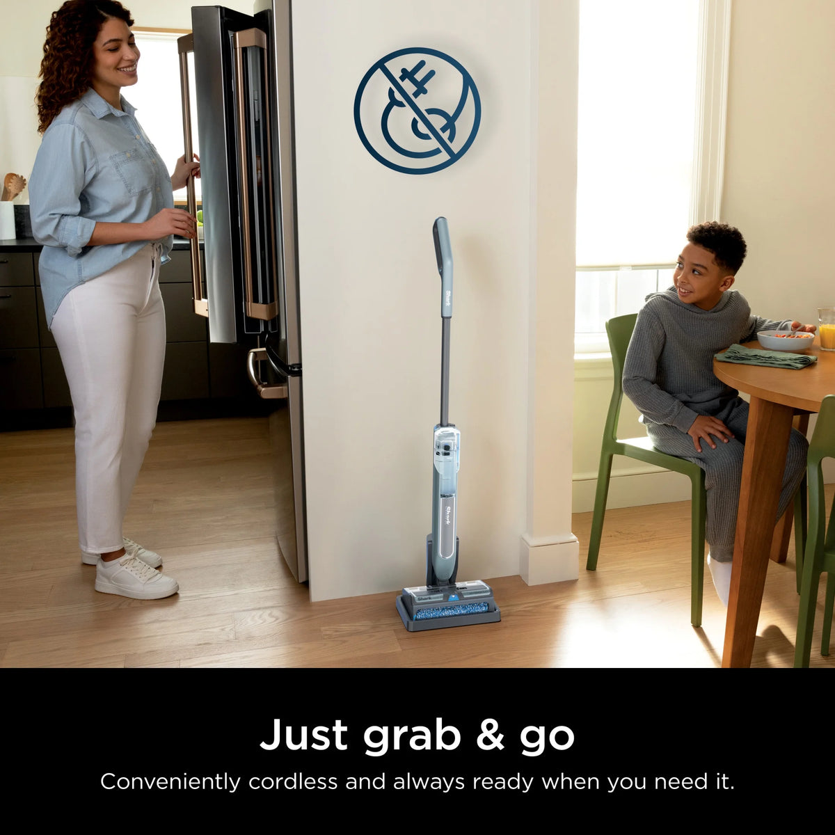 Open Box Shark HydroDuo with Dirt-Reveal Technology, Cordless, Hard Floor Cleaning System, Wet & Dry Debris Pickup, Mop & Scrubs All at Once, Hardwood, Tile, Laminate Floors, WW200