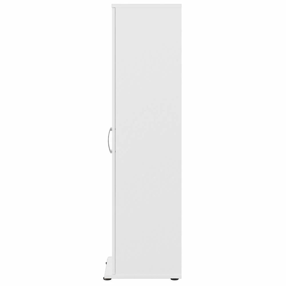 Universal Tall Narrow Storage Cabinet in Platinum Gray - Engineered Wood