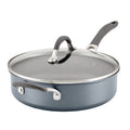 Circulon A1 Series 5-Quart Nonstick Induction Saut Pan with Tempered Glass Lid, Graphite