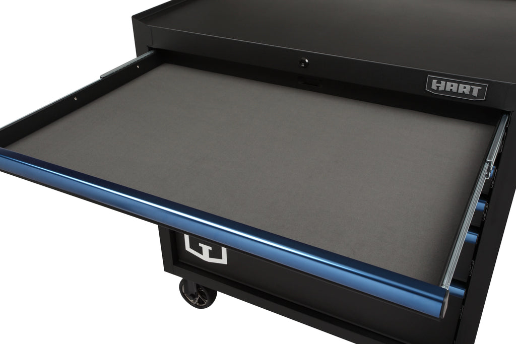 Hart 36-In Wide x 24-In 6-Drawer Rolling Garage Tool Cabinet, HART36TR6XD