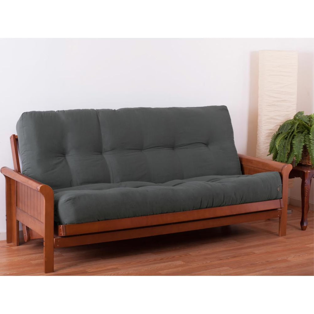 Blazing Needles Renewal 10-inch Twill Full-size Futon Mattress - Sage - Sage