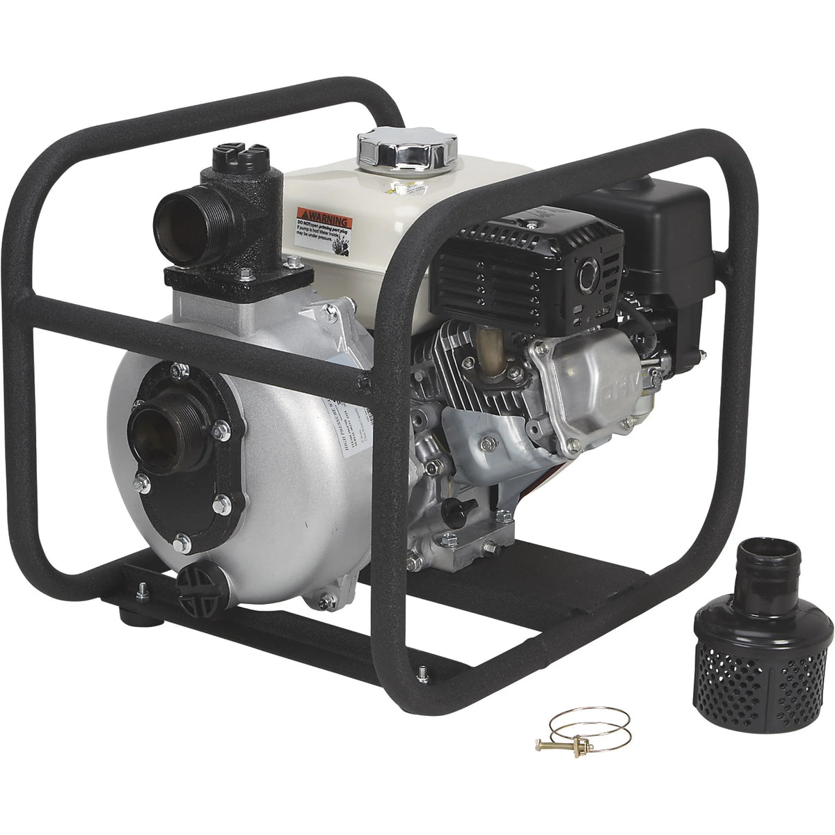 NorthStar High-Pressure Water Pump, 8120 GPH, 94 PSI, 2in. Ports, 163cc Honda GX160 Engine