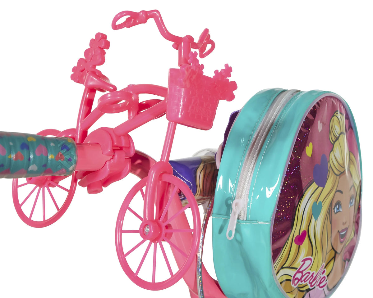 Dynacraft Barbie 18-Inch Girls BMX Bike For Age 6-9 Years
