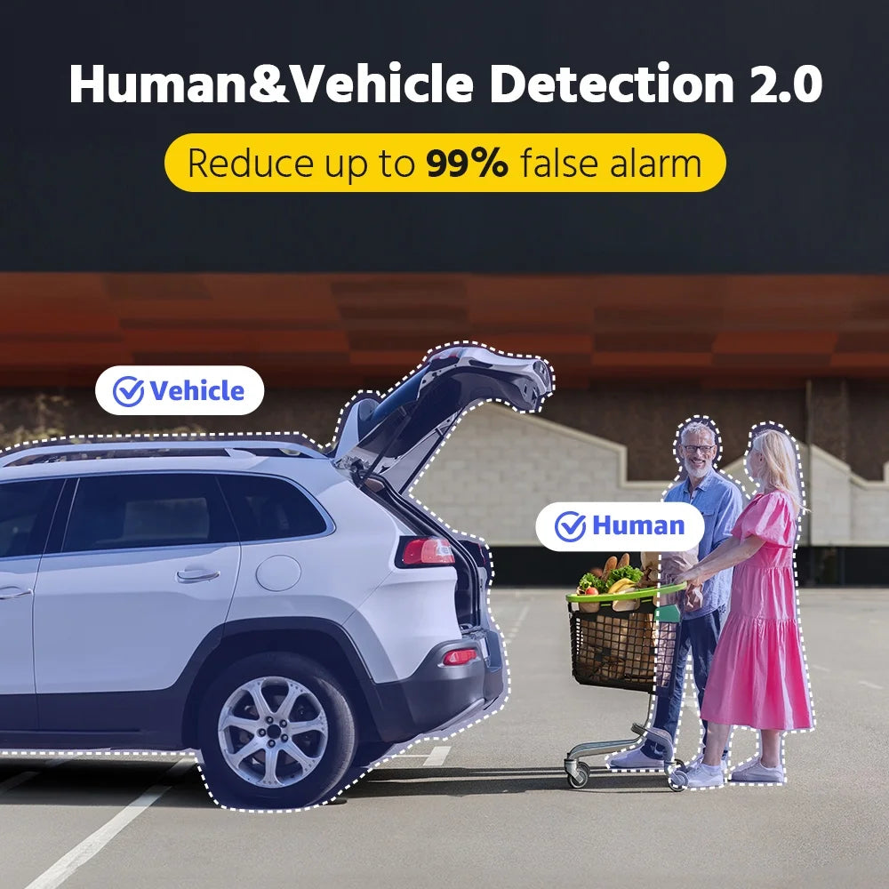 ANNKE 4K Security Camera System, 8CH 8MP AI DVR with Human & Vehicle Detection, 0TB HDD and 8x4K IP67 Bullet Home & Surveillance Cameras, Easy Remote View, Smart Dual Light