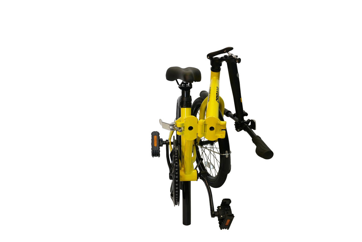Cobra single-speed lightweight folding bicycle