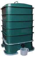 TiaGOC Plus 5-Tray Worm Compost Bin Easy Setup and Sustainable Design