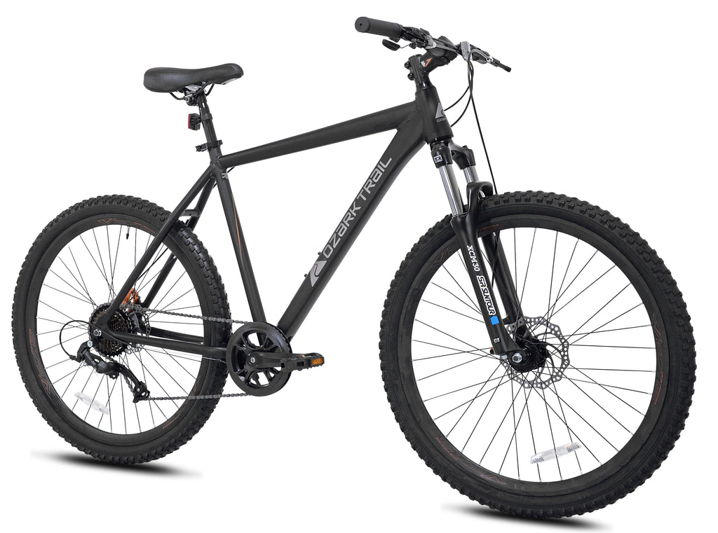 Ozark Trail 27.5" Vibe Mountain Bicycle, Small Frame, Fits Riders 5'0" - 5'6", Black, Adult, Unisex