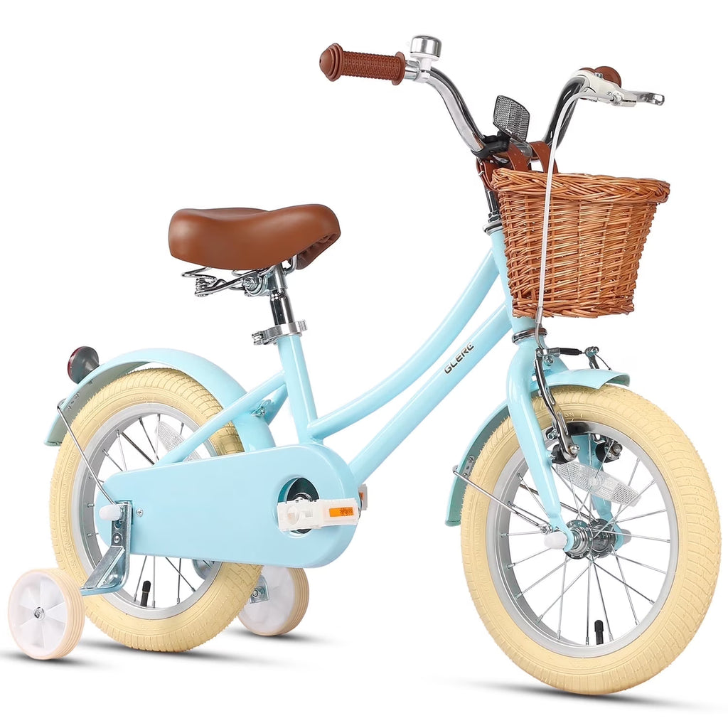 Glerc Little Molly 12 inch Kids Girls Bike for1 2-4 Years Old Child and Toddler,gifts,Pink