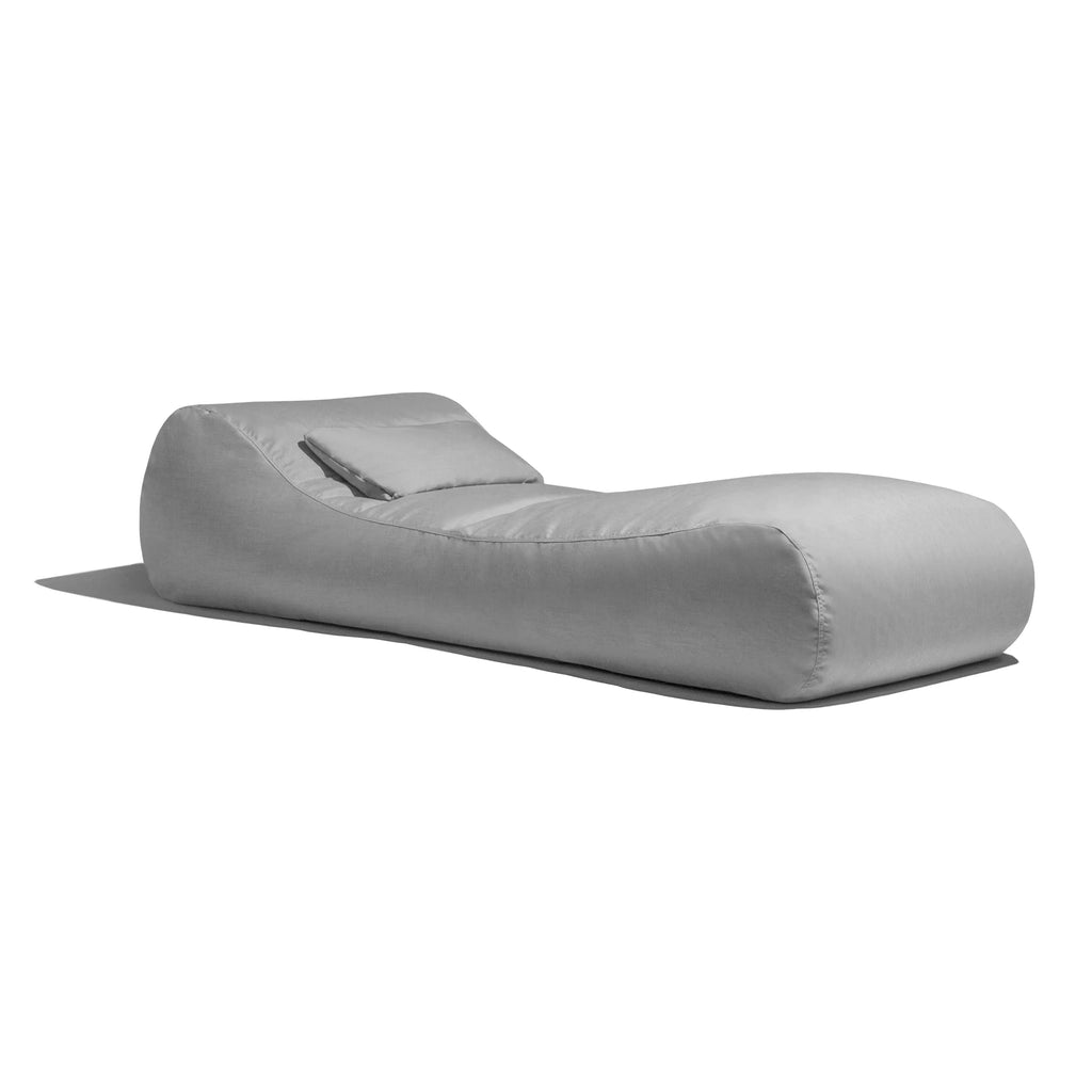 Jaxx Bean Bags Jaxx Arlo Outdoor Bean Bag Lounge with Pillow Granite