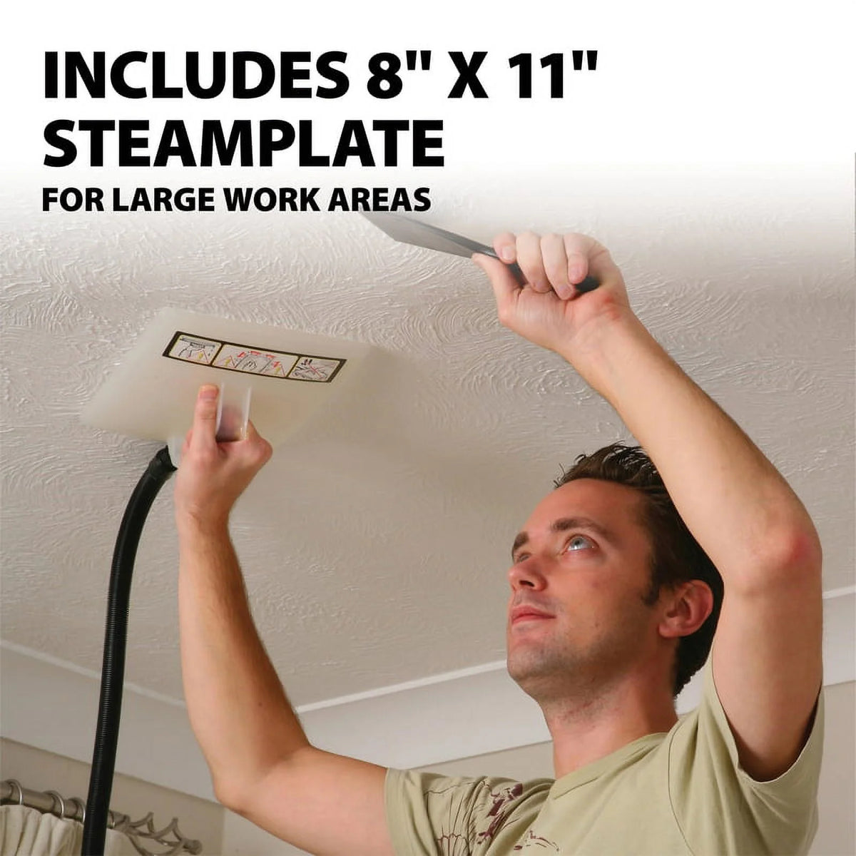 Wagner 715 Power Steamer, Wallpaper Removal With Chemical Free Steam