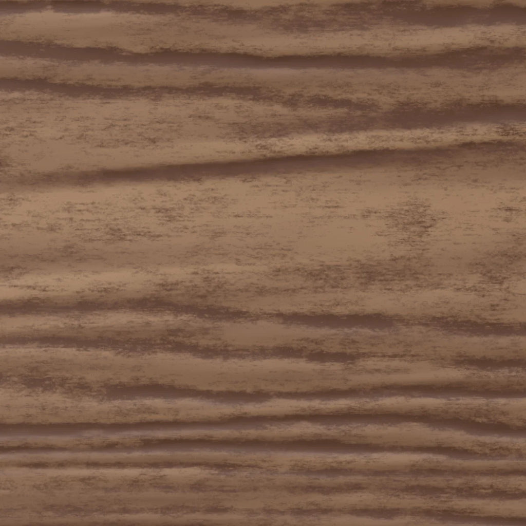 Ekena Millwork 3 1/2"W x 3 1/2"H x 120"L 3-Sided (U-Beam) Mena HeritageTimber Faux Wood Ceiling Beam, Kona Brown