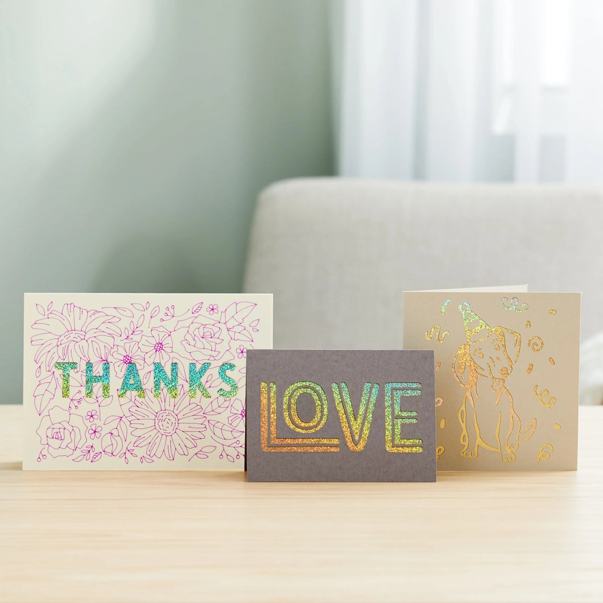 Cricut Joy Machine- DIY Value Card Making Bundle (Includes 36 Cards)