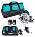Makita 18V X2 LXT Li-Ion (36V) Brushless Cordless 7-1/4 Circular Saw Kit XSH06PT