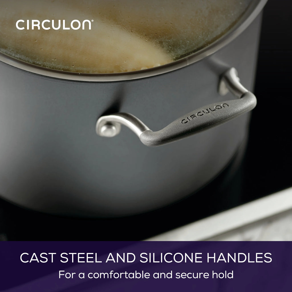 Circulon A1 Series 8 qt Stockpot with Scratch Defense Technology