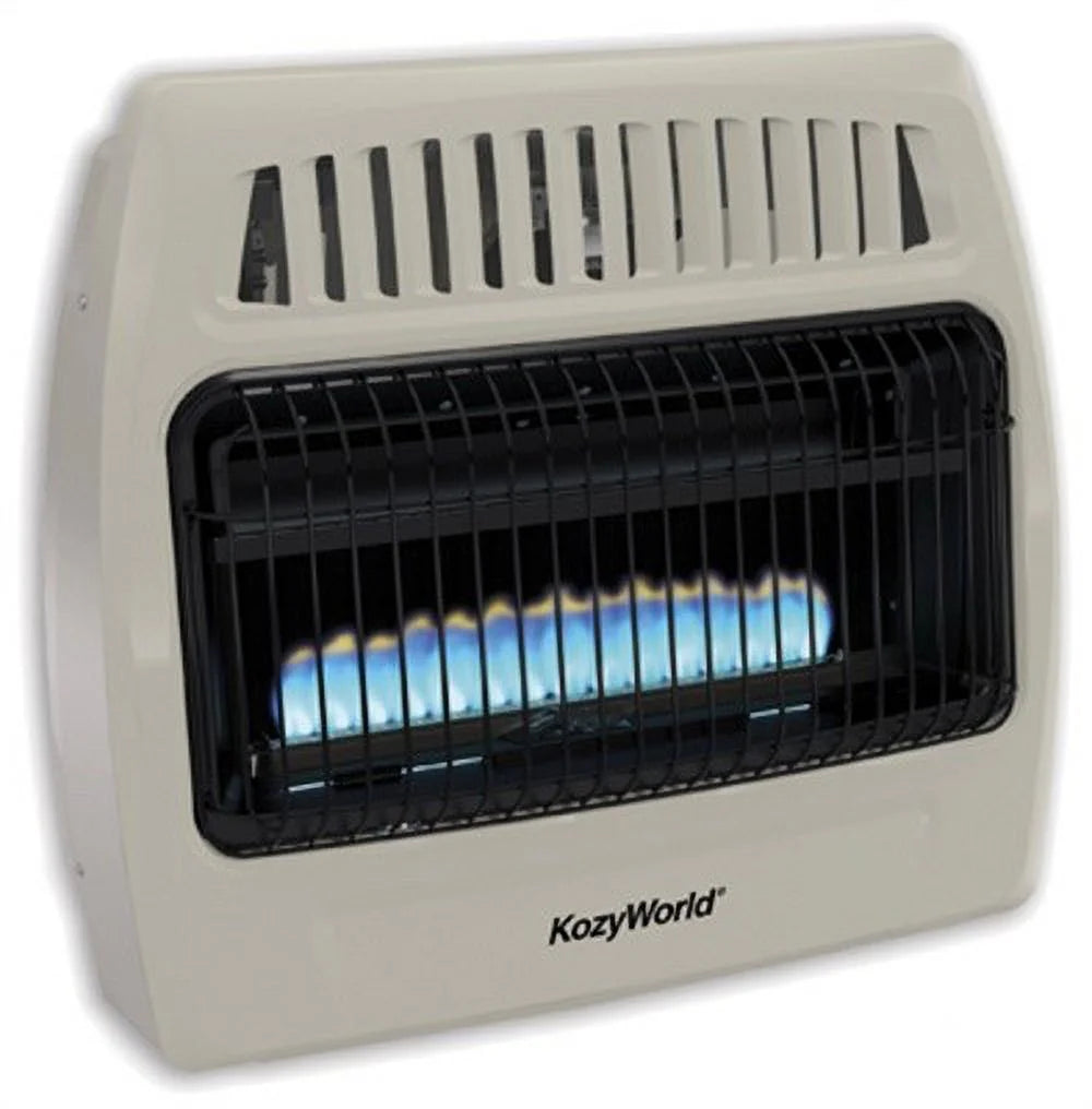 Comfort Glow Blue Flame Vent-Free 30,000 BTU Gas Wall Heater, Natural Gas/LP - CGS379