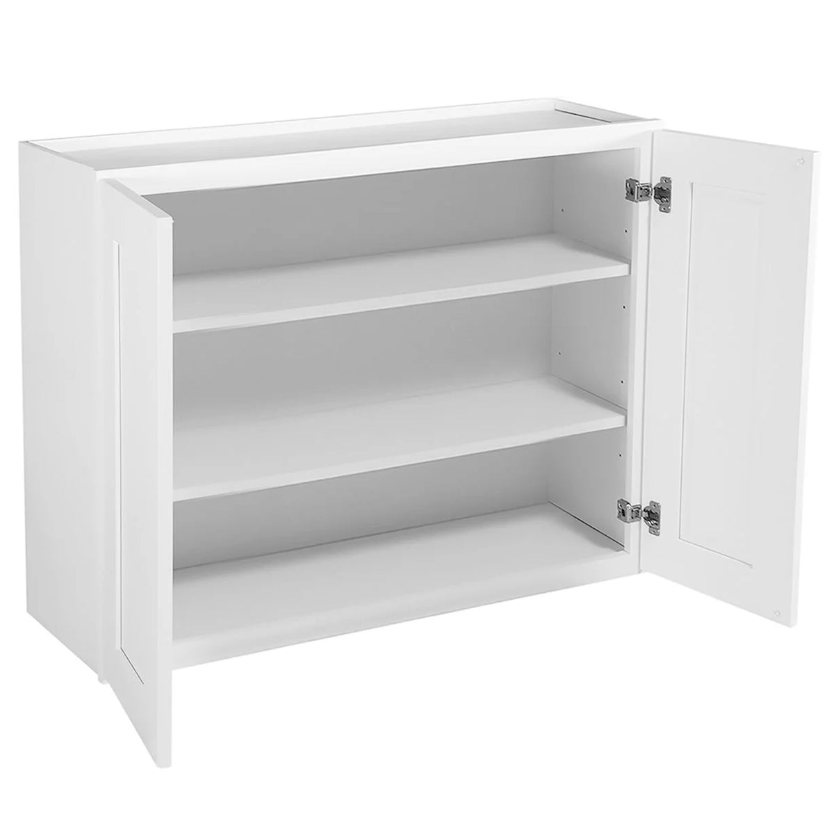 Design House Brookings Solid Wood Shaker Style Ready to Assemble Wall Kitchen Cabinet (30 x 12 x 24), Sherwin Williams? White