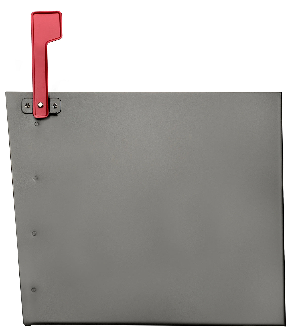 Architectural Mailboxes Oasis Classic Black Post Mount Mailbox, Galvanized Steel, Locking