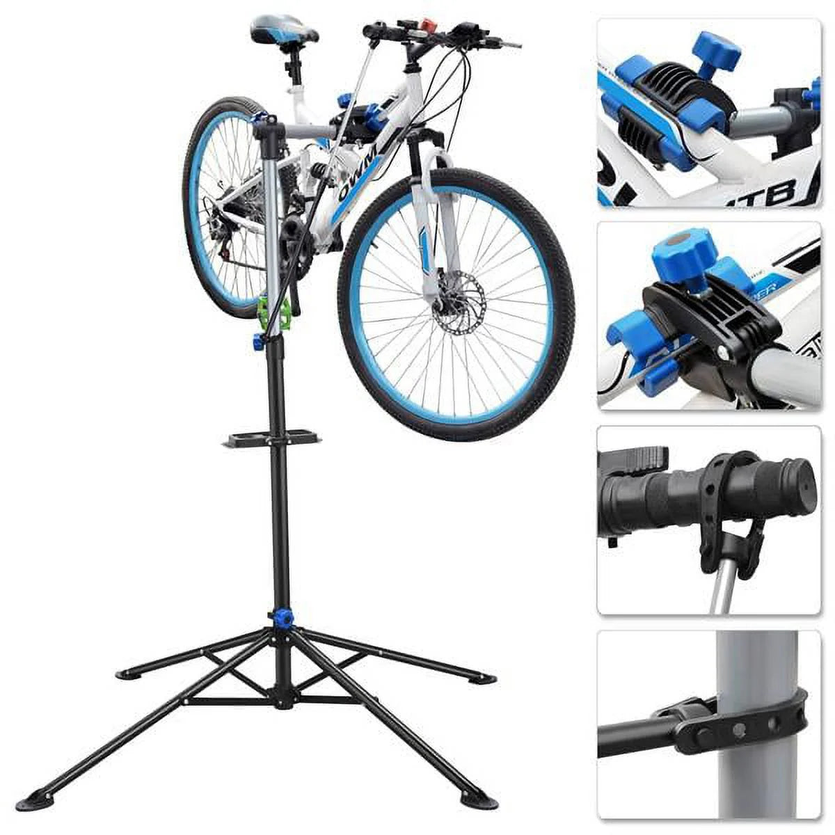 Alden Design Adjustable Bicycle Bike Repair Stand Cycle Rack