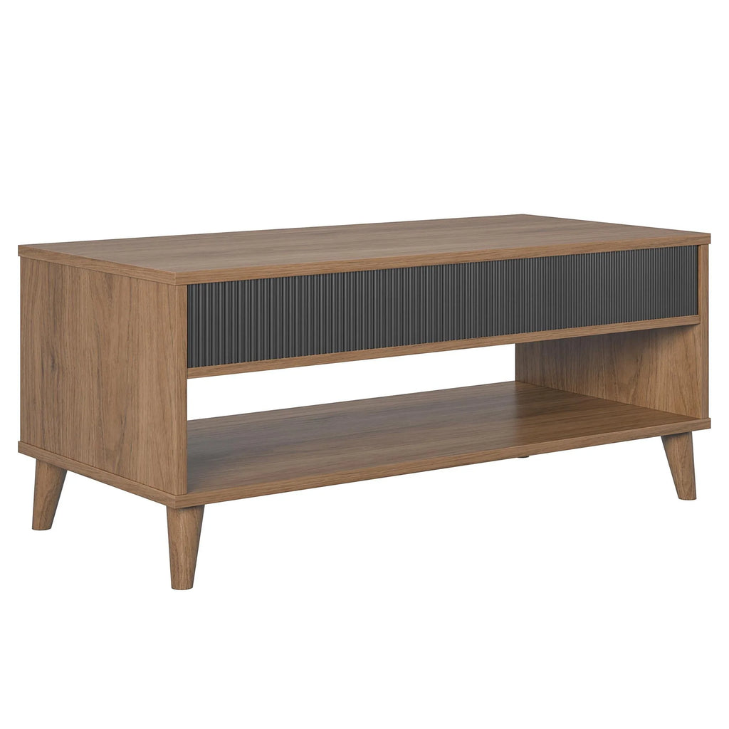 Magnolia Lift Top Coffee Table, Walnut/Black
