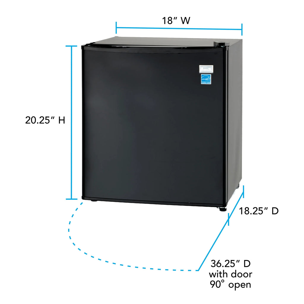 Avanti 1.7 cu. ft. Compact Refrigerator, in Stainless Steel (AR17T3S)